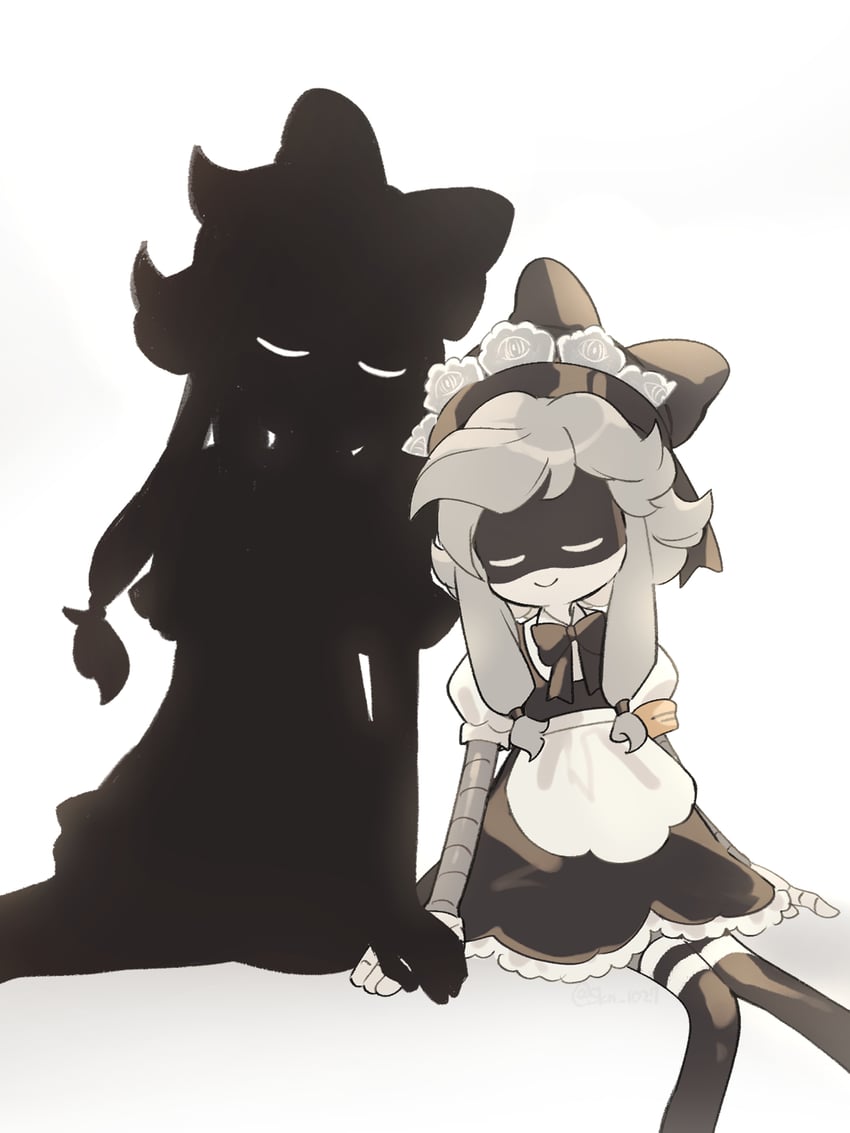 cyn and tessa james elliot (murder drones) drawn by skn_1027