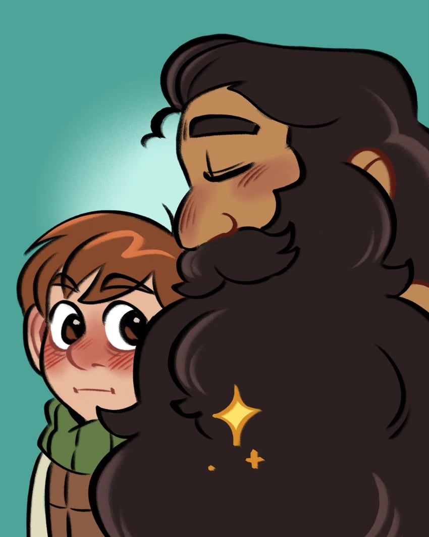 senshi and chilchuck tims (dungeon meshi) drawn by egg_soupss
