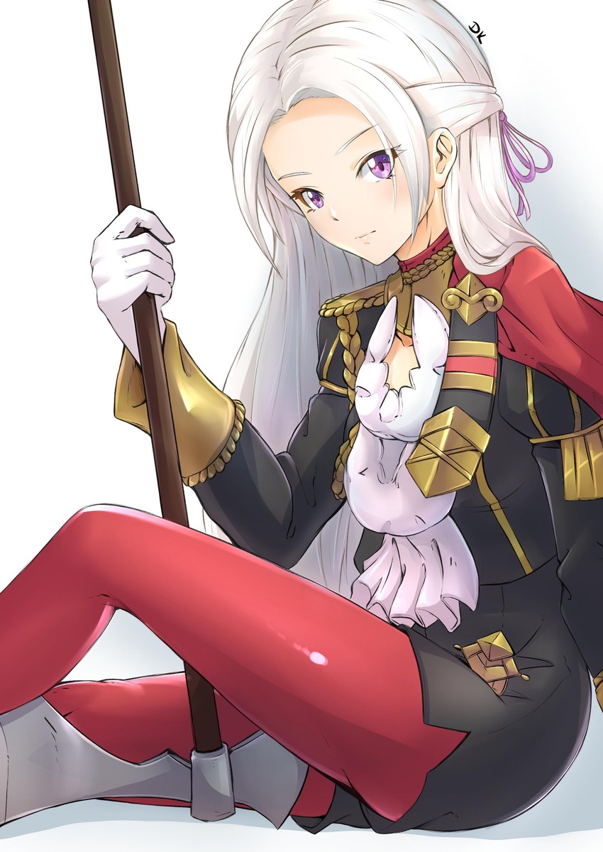 edelgard von hresvelg (fire emblem and 1 more) drawn by deekei
