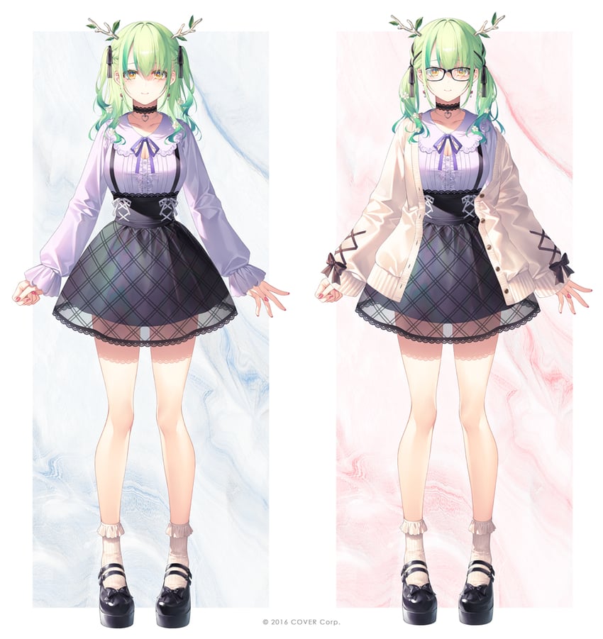 ceres fauna (hololive and 1 more) drawn by toosaka_asagi