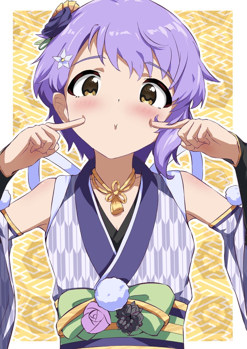 makabe mizuki (idolmaster and 1 more) drawn by sanami_(sanami_t_38)