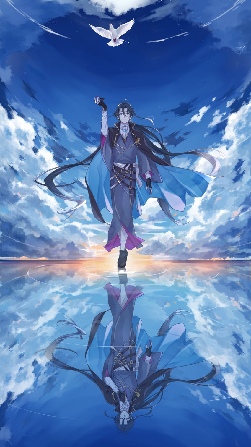 akutagawa ryuunosuke (bungou to alchemist) drawn by sachicoxx