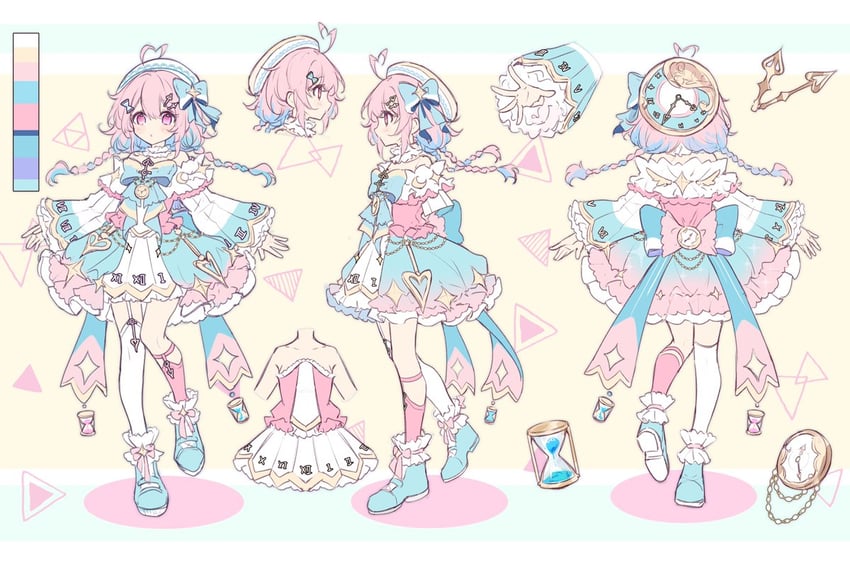 nenkan alice (indie virtual youtuber) drawn by luokun