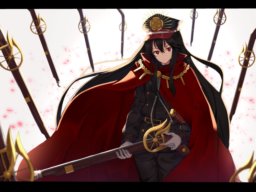 oda nobunaga (fate and 1 more) drawn by kanikou