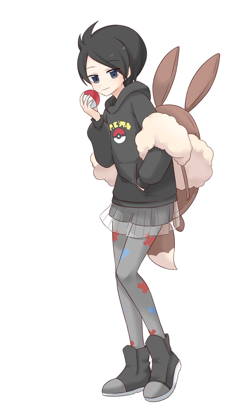 eevee, penny, and marley (pokemon and 2 more) drawn by zhen_xionggui
