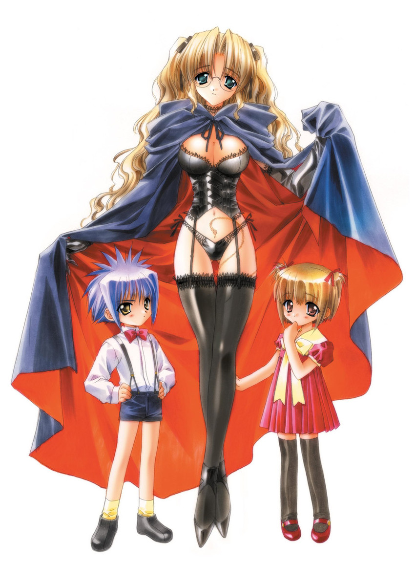 ritsuko and gargantua (yami to boushi to hon no tabibito) drawn by carnelian