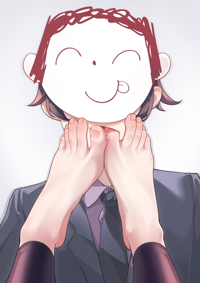 sensei, doodle sensei, and himari (blue archive) drawn by chan_sang