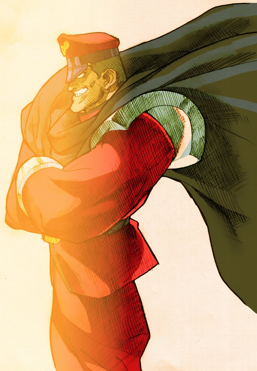 m. bison (street fighter and 4 more) drawn by bengus