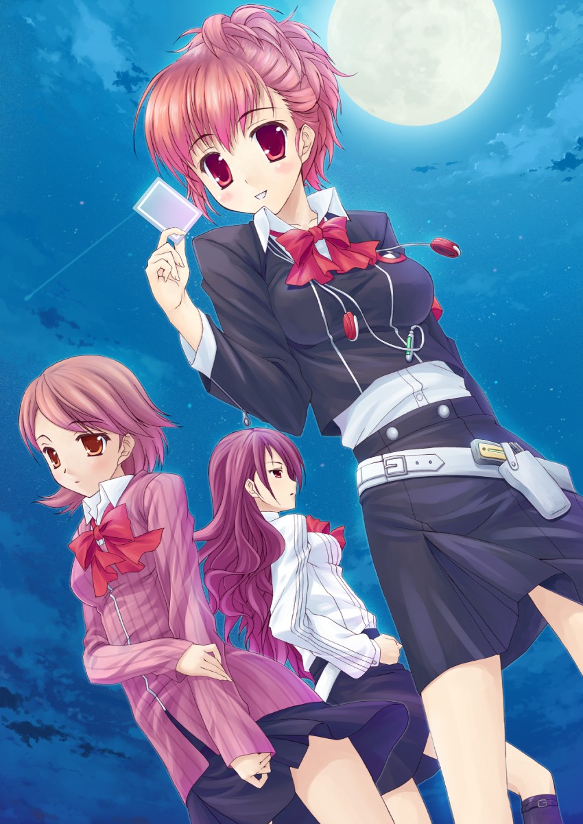 shiomi kotone, takeba yukari, and kirijou mitsuru (persona and 2 more) drawn by hinata_nao