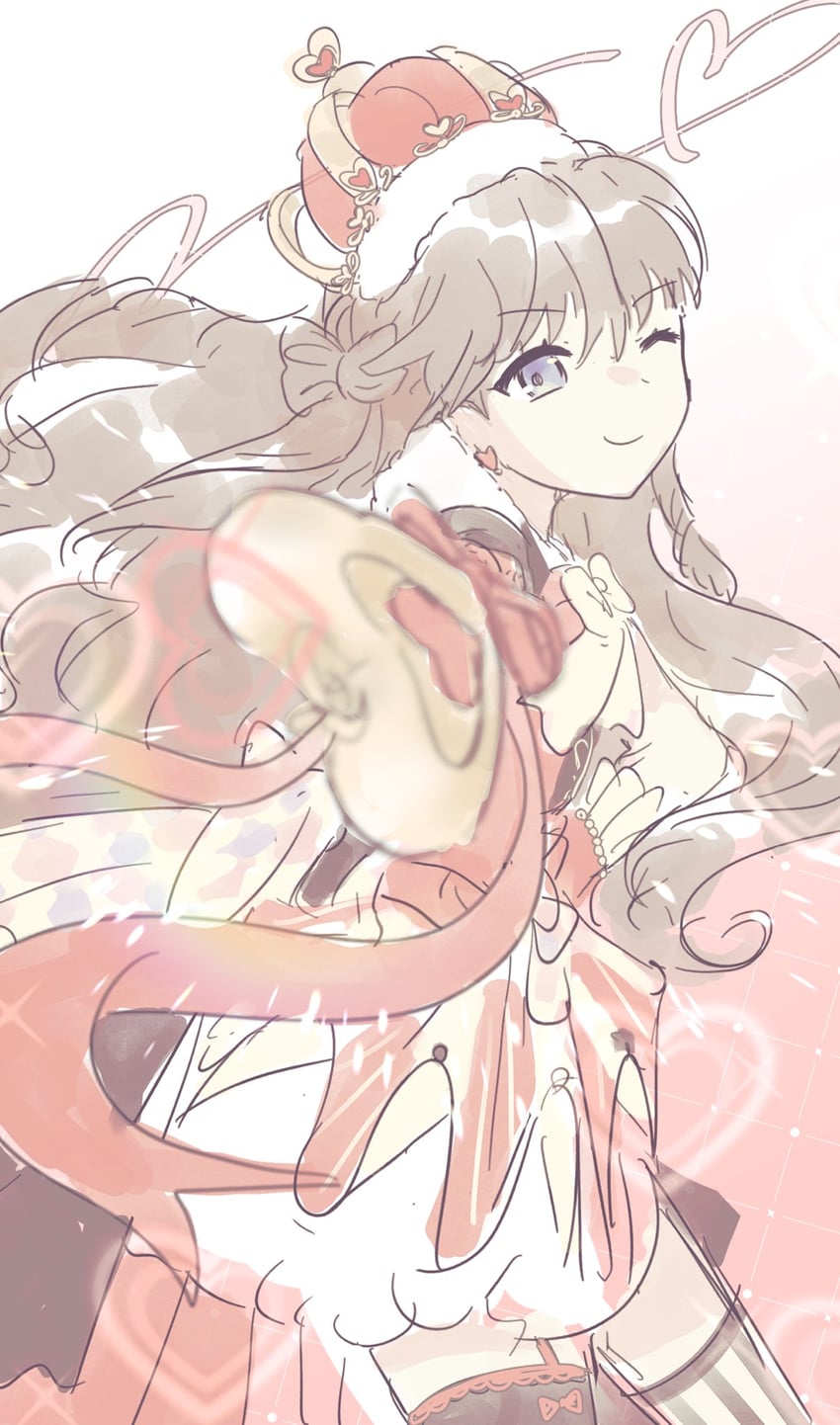 fujishima megumi (love live! and 1 more) drawn by churhami