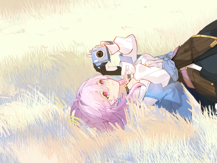 march 7th (honkai and 1 more) drawn by shanxiban