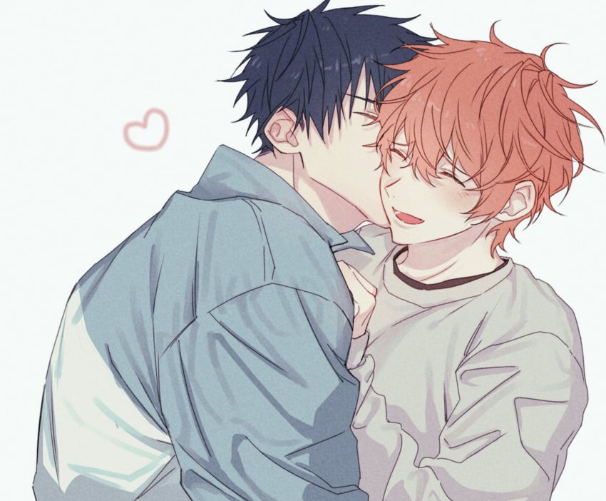 satou mafuyu and uenoyama ritsuka (given) drawn by mi_muuuu