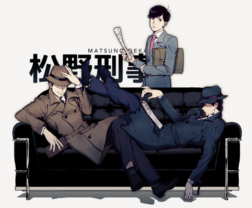 matsuno ichimatsu, matsuno choromatsu, and matsuno todomatsu (osomatsu and 2 more) drawn by 5plus5