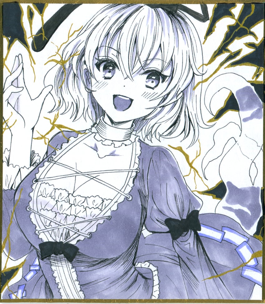 soga no tojiko (touhou and 1 more) drawn by hajike_akira