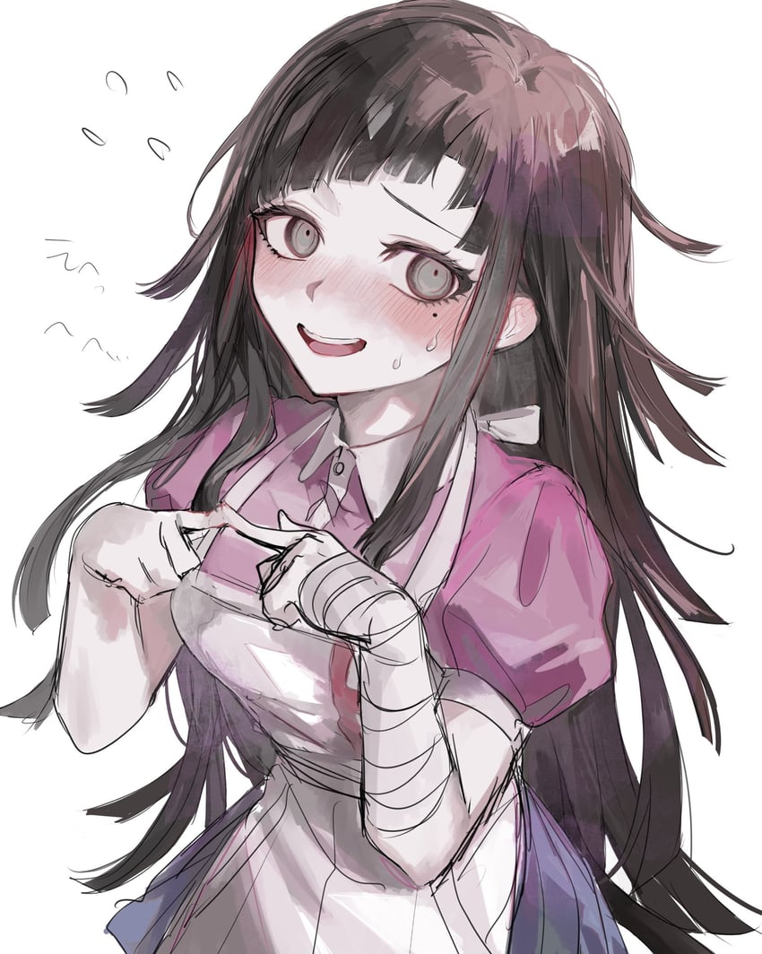 tsumiki mikan (danganronpa and 1 more) drawn by zaso