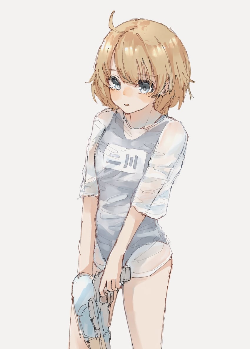 futagawa fumi (assault lily) drawn by amahara_nue