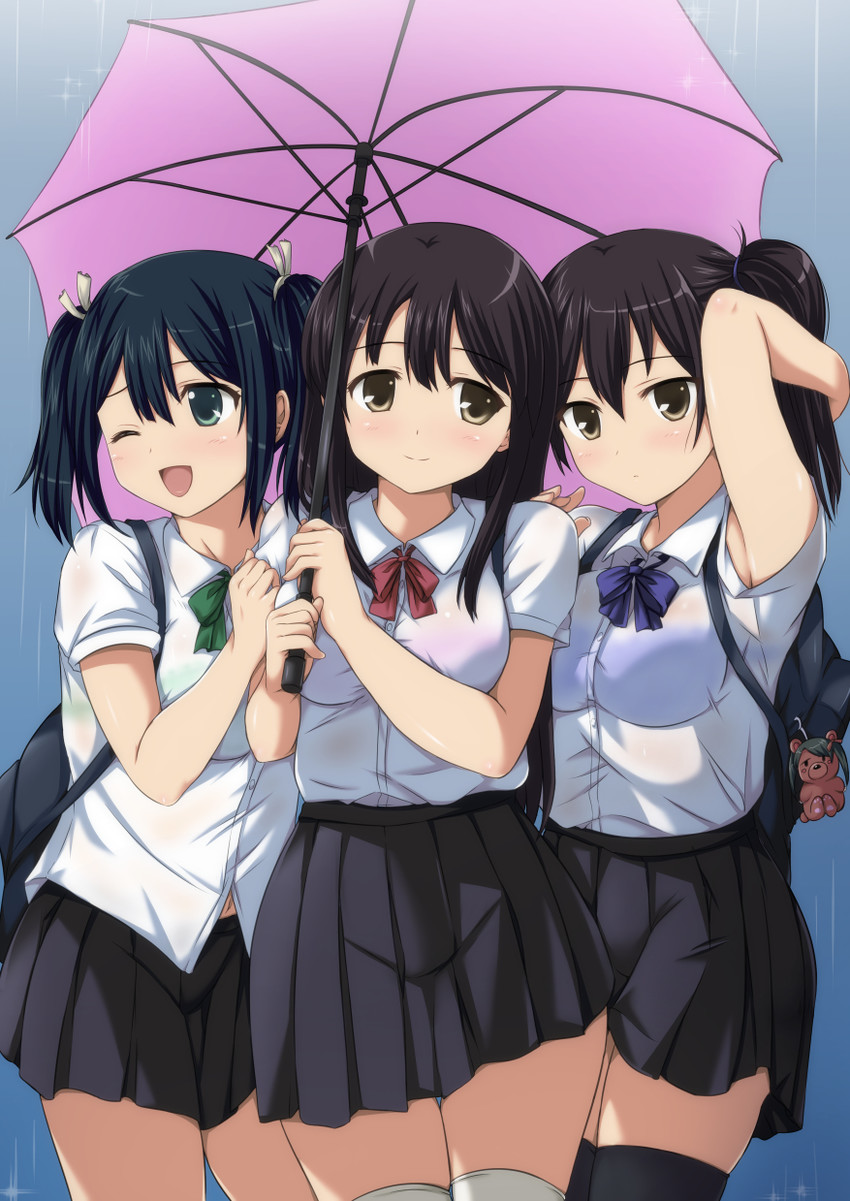 kaga, akagi, souryuu, and mikuma (kantai collection) drawn by nijimoto_hirok