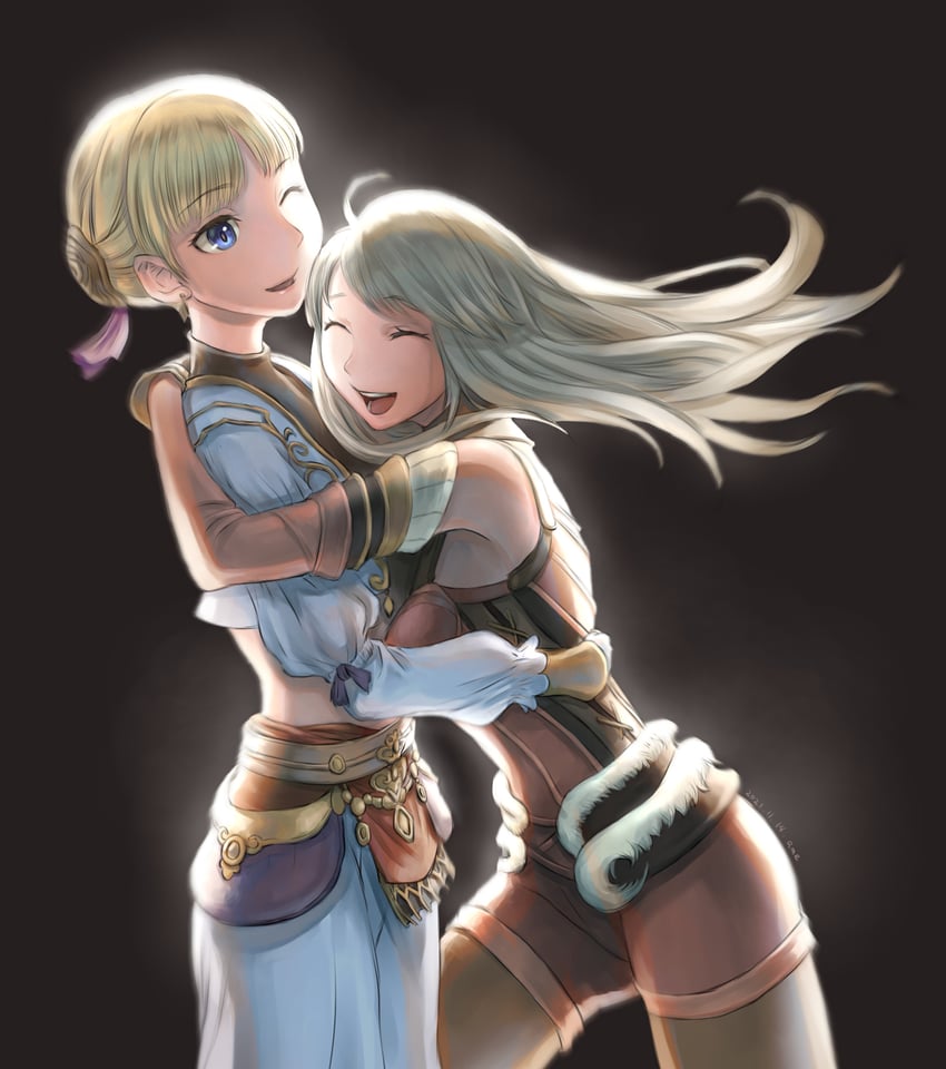 afumau and arciela v adoulin (final fantasy and 1 more) drawn by cactus41747280