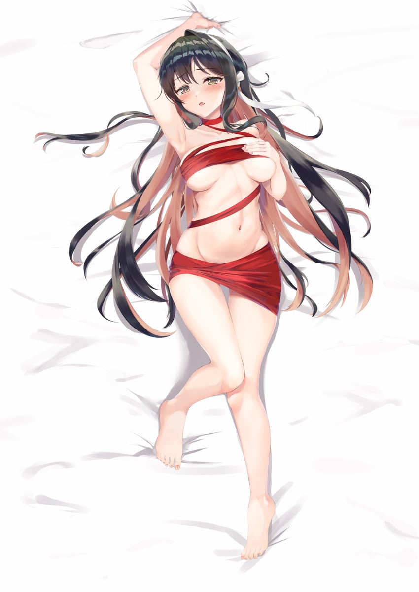 naganami and naganami kai ni (kantai collection) drawn by ochikata_kage