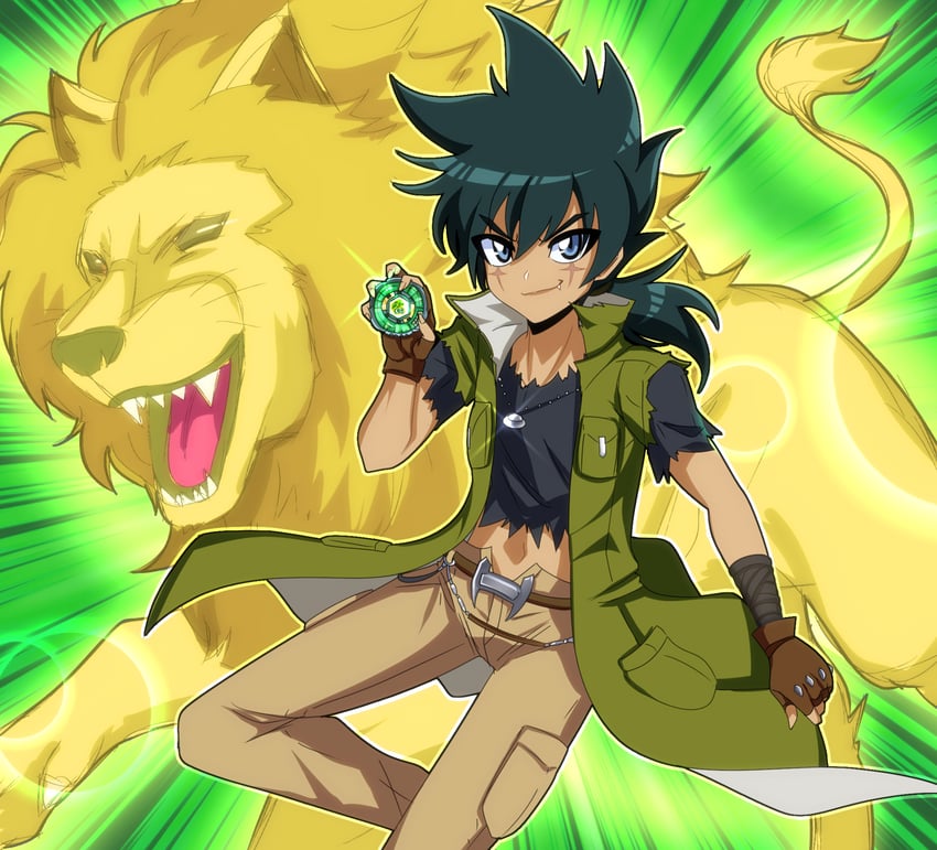 tategami kyouya (beyblade and 1 more) drawn by deathtee