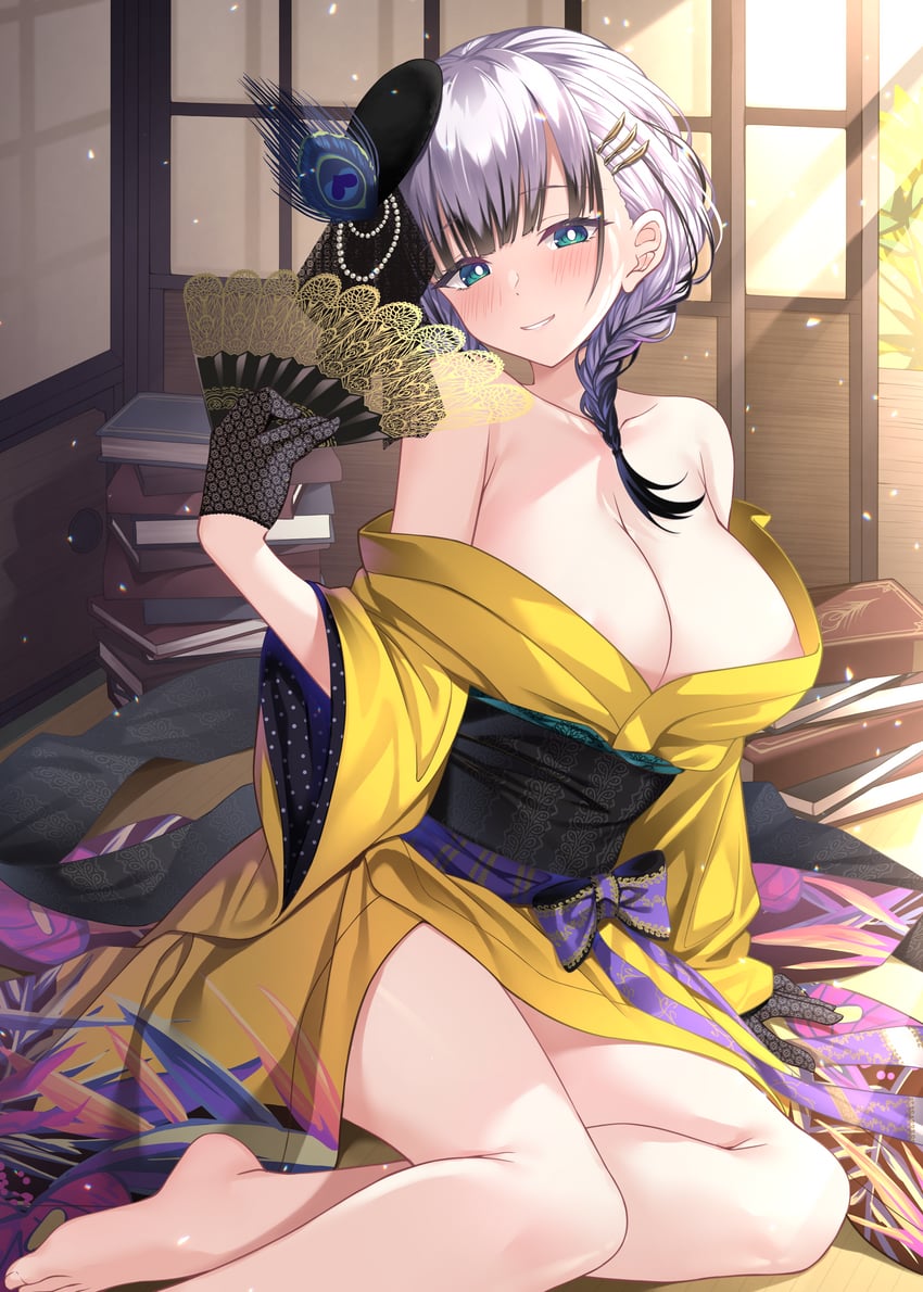pavolia reine (hololive and 1 more) drawn by shimo_(shimo332215)