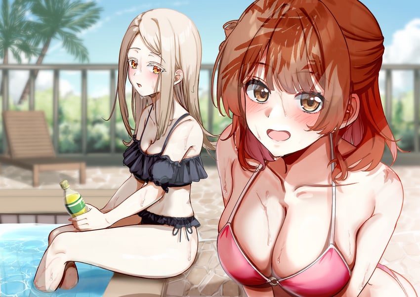 shinosawa hiro and hanami ume (idolmaster and 1 more) drawn by ikeko_kei