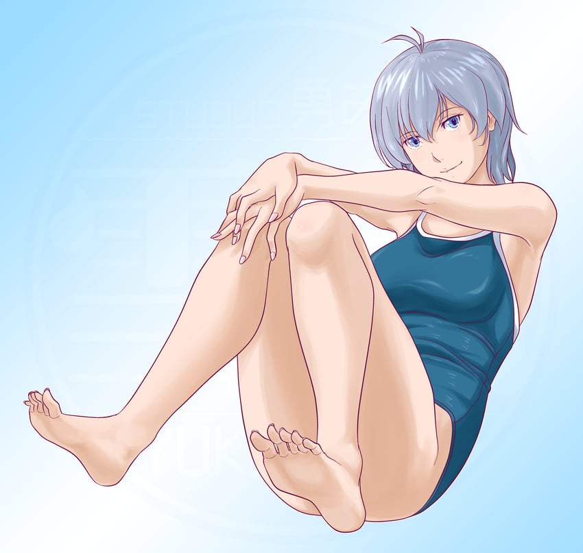 shiromaru yui (kimi wa houkago insomnia) drawn by yukikaze_(isamiashi)