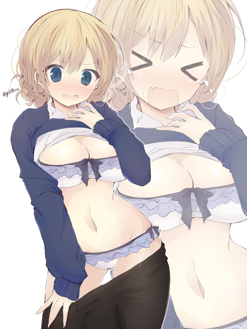 darjeeling (girls und panzer) drawn by getsumen_suibaku_ver._a(c)