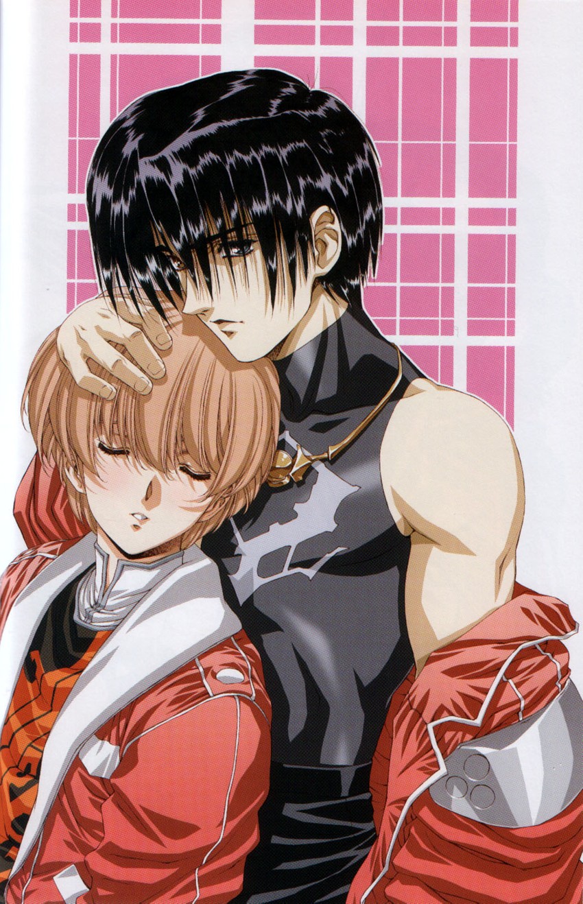 carmaine fallsmyer and eliotte (growlanser and 1 more) drawn by urushihara_satoshi
