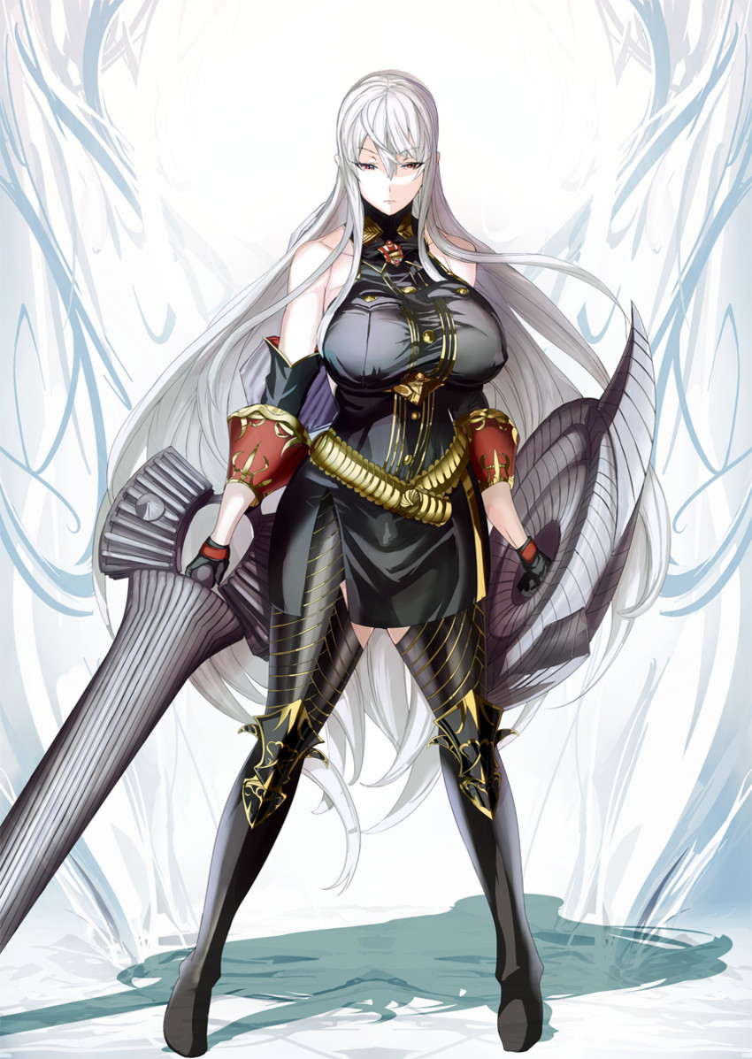 selvaria bles (senjou no valkyria) drawn by ere_(2516325)