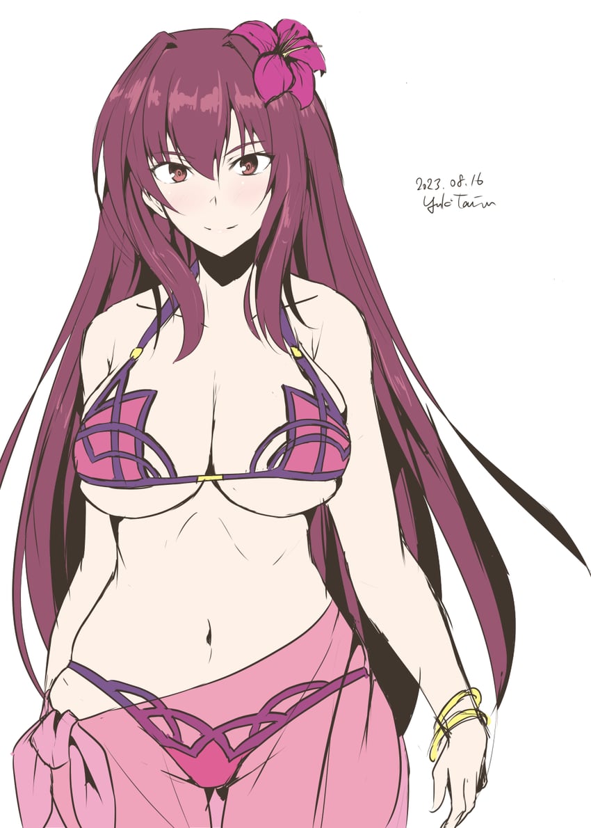 scathach (fate and 1 more) drawn by taira_yuuki