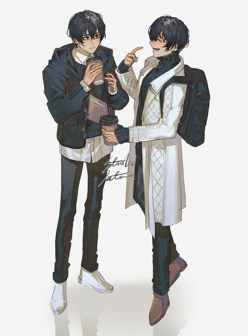 yi sang and sang yi (project moon and 1 more) drawn by satome_setsuko