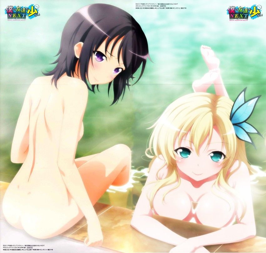 kashiwazaki sena and mikazuki yozora (boku wa tomodachi ga sukunai) drawn by shen_hong