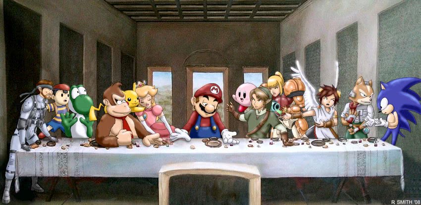 link, pikachu, kirby, princess peach, samus aran, and 8 more (pokemon and 15 more)