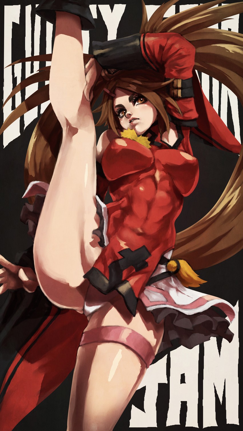 kuradoberi jam (guilty gear and 1 more) drawn by monori_rogue