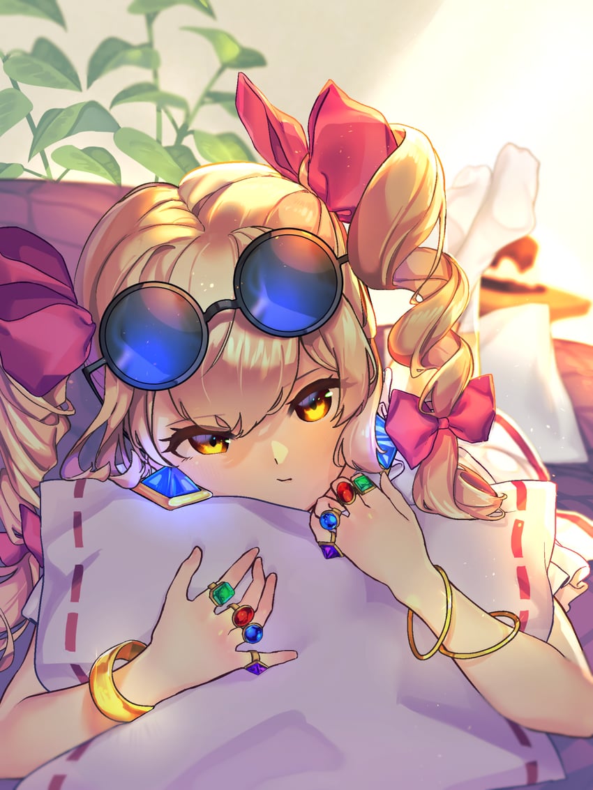 yorigami jo'on (touhou) drawn by wankosoba_(wanwan_soba)