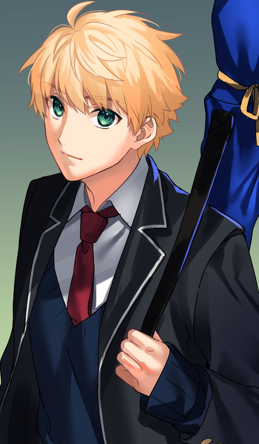 arthur pendragon (fate and 1 more) drawn by seseragi_azuma