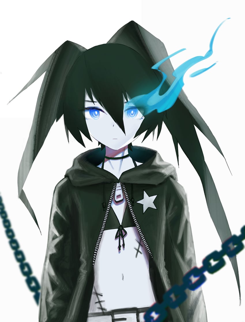 black rock shooter (black rock shooter) drawn by ly_(pixiv13839236)