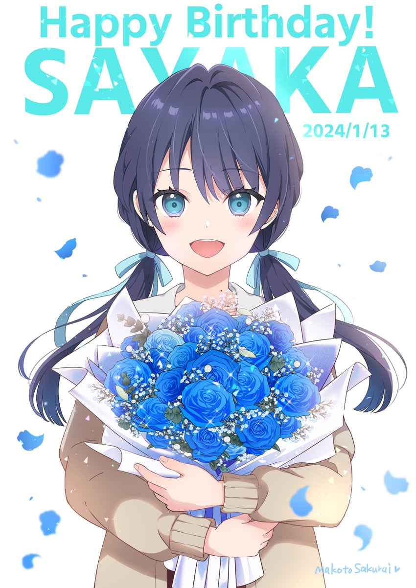 murano sayaka (love live! and 1 more) drawn by sakurai_makoto_(custom_size)