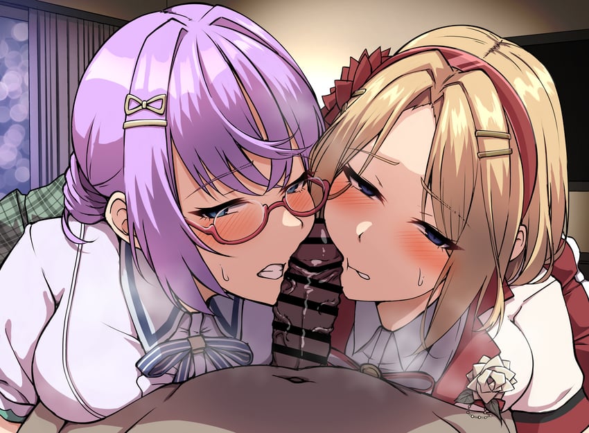 minase ichigo and higuchi seika (heaven burns red) drawn by 4tb_(4tera_byte)