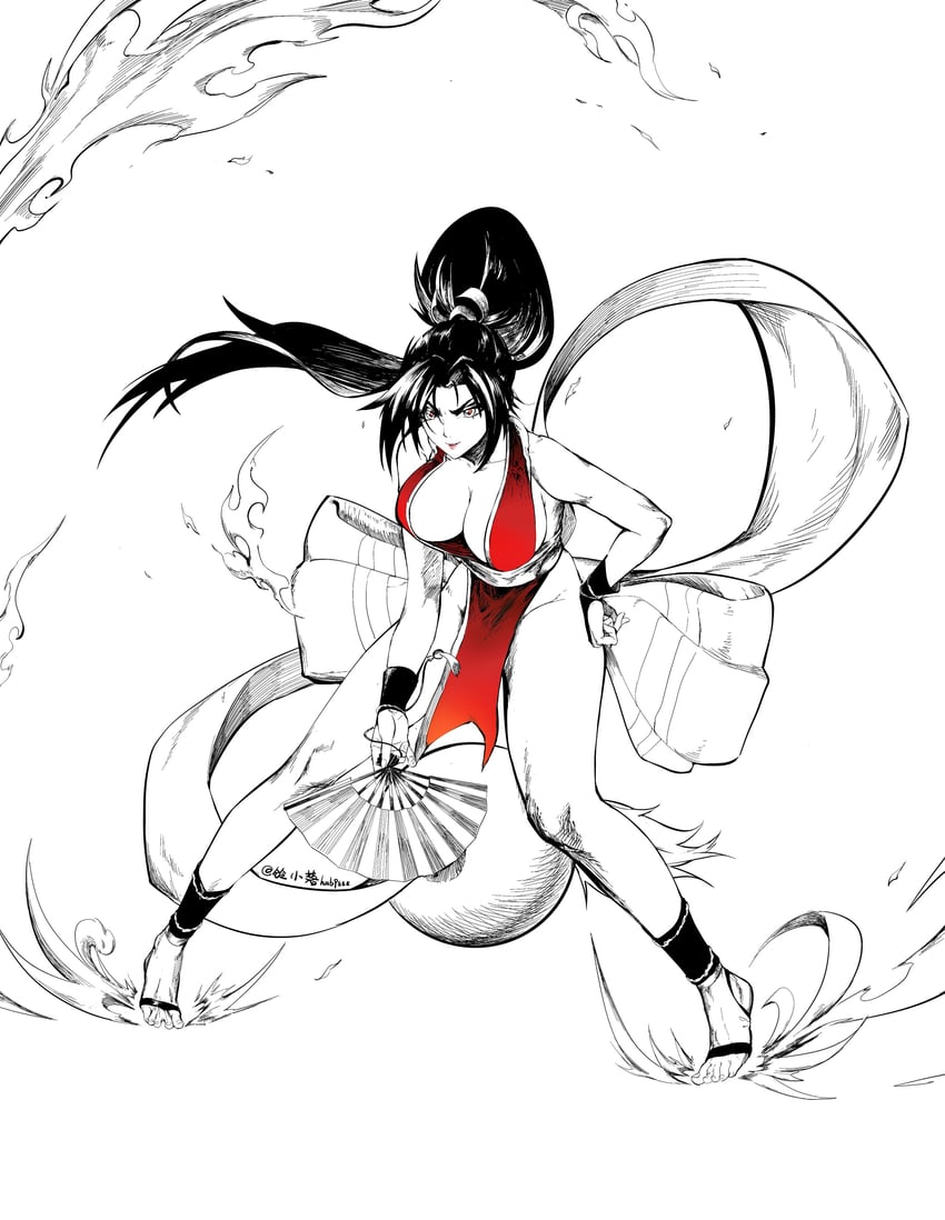 shiranui mai (street fighter and 3 more) drawn by ling_luo_xi_yang
