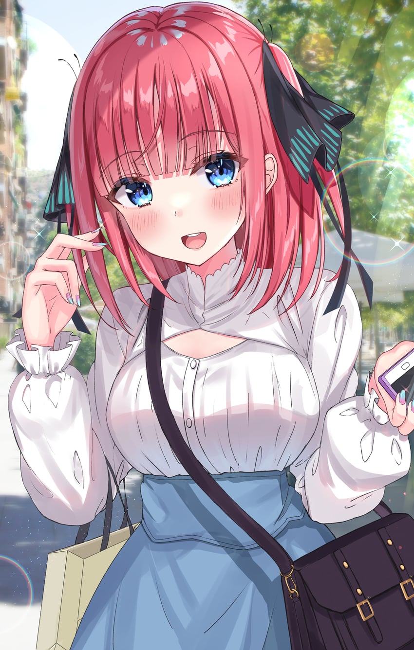 nakano nino (go-toubun no hanayome) drawn by rain_sunny