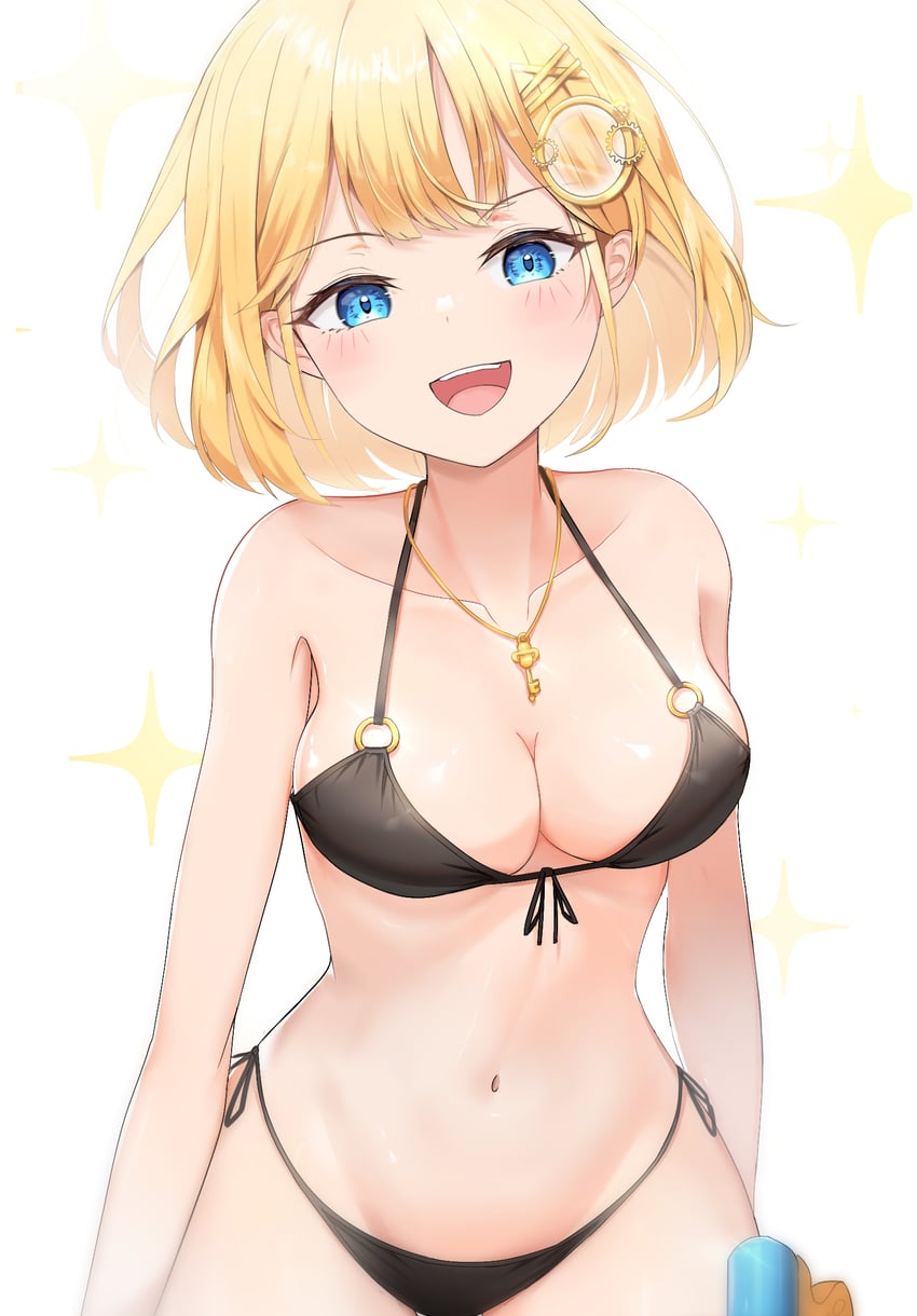 watson amelia (hololive and 1 more) drawn by three_twosix