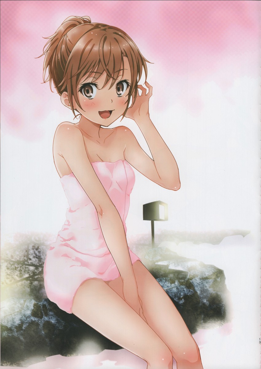 misaka mikoto (toaru majutsu no index and 1 more) drawn by isshi_pyuma