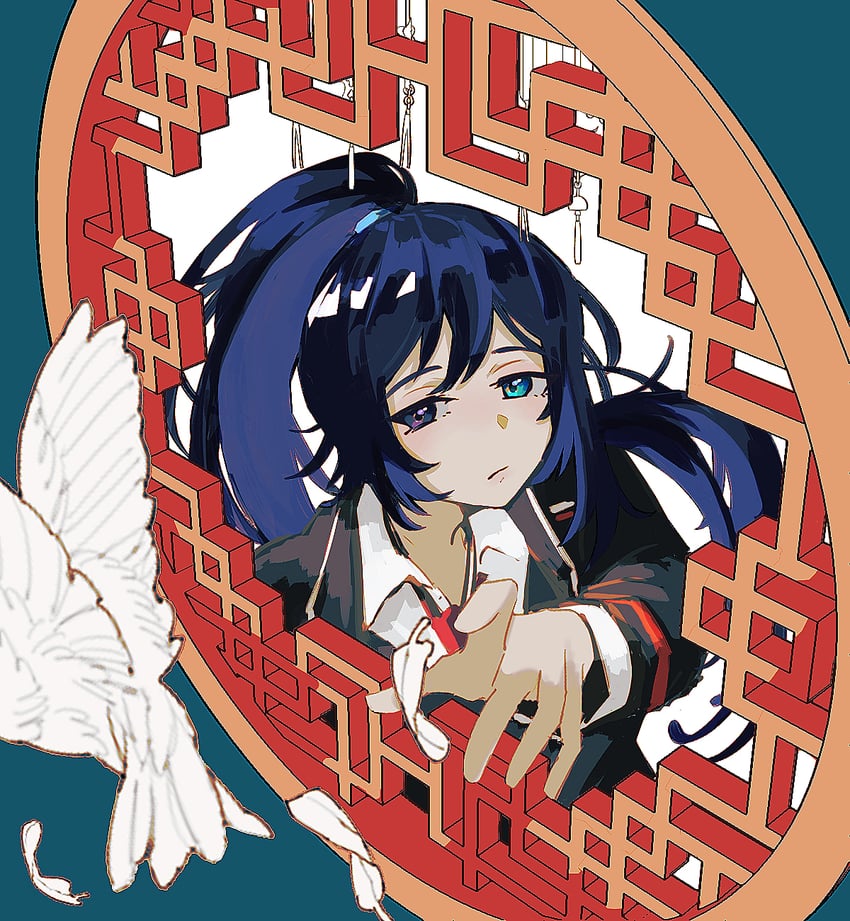 hong lu (project moon and 1 more) drawn by nakame77