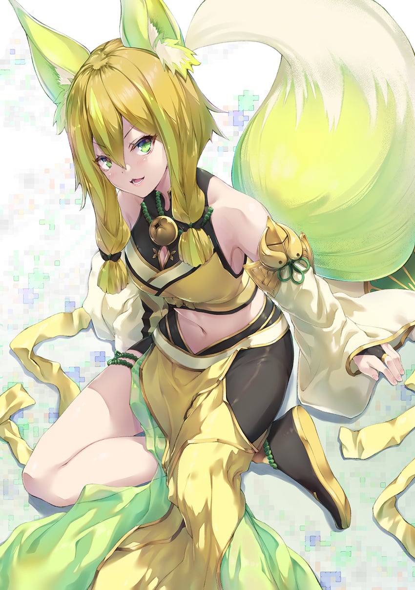 hu-li the jewel mikanko (yu-gi-oh!) drawn by nakazawa_aki