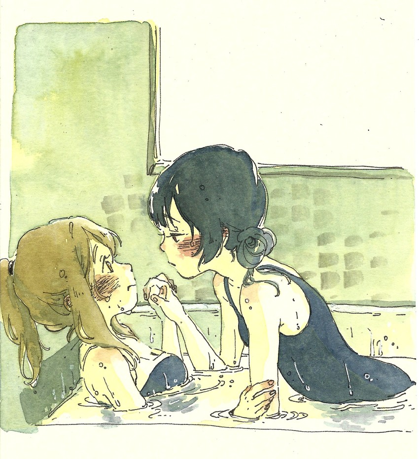 tsushima yoshiko and kunikida hanamaru (love live! and 1 more) drawn by yeondoo_(wnrhl7)