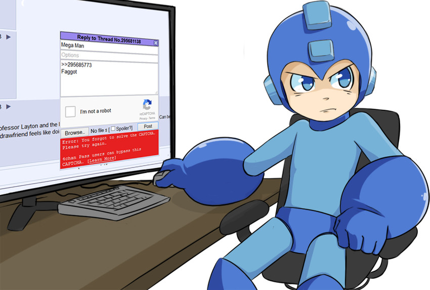 mega man (mega man and 1 more) drawn by metal_breakdown