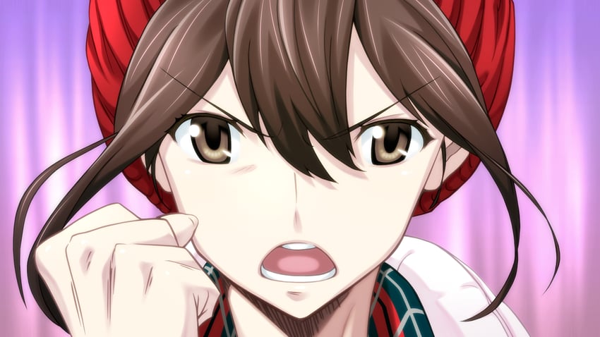 senomiya akiho (science adventure and 1 more) drawn by fukuda_tomonori