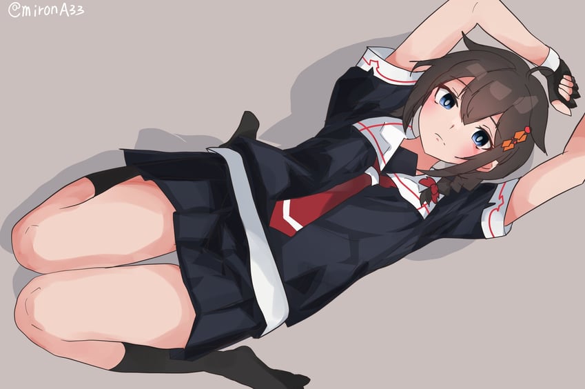 shigure and shigure kai ni (kantai collection) drawn by miron_(mirona33)